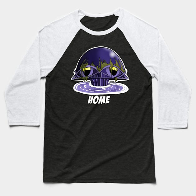 Home for the Holidays Baseball T-Shirt by frankriggart